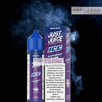 Just Juice Ice Blackcurrant & Lime Freebase E-liquids in Dubai,UAE