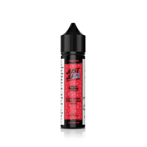 Just Juice Superior E-Liquids Blood Orange Citrus & Guava on Ice 3mg/ml-50ml