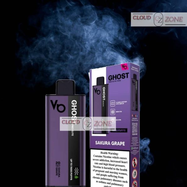 Buy Ghost Pro Elite Sakura Grape 7000 Puffs in Dubai,UAE