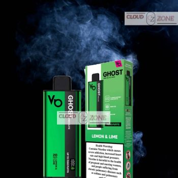 Vapes Bars Ghost Pro Elite Lemon and Lime 20mg 7000 Puffs