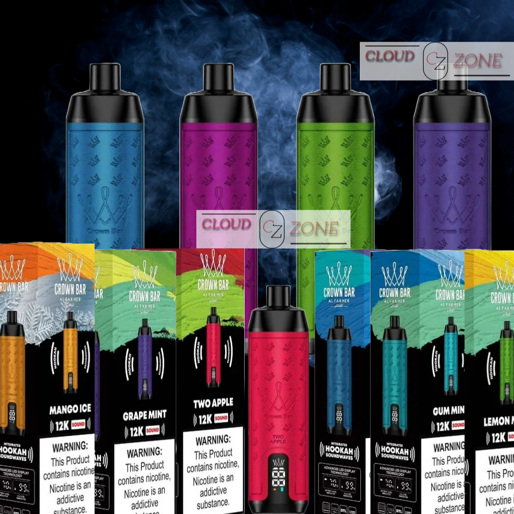 Al Fakher Crown Bar Sounds 12,000 Puffs Al Fakher Crown Bar Sounds 12,000 Puffs