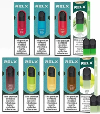 RELX® Pods 2PCS/PACK – Pre-Filled Replacement Vape Pods