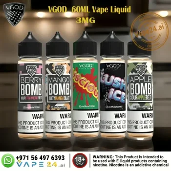 VGOD 60ML E-LIQUID 3MG in Dubai – All Flavors