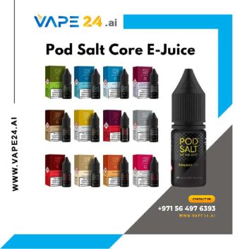Pod Salt Core 20mg 30ml E-Liquids All Flavors Available in Dubai