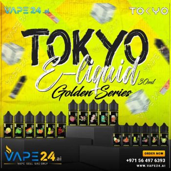 Tokyo Golden Series Salt Nic 30ml in Dubai UAE