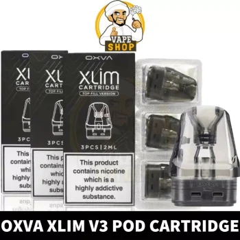 OXVA Xlim V3 Top Fill Version Pods 0.6ohm 0.8ohm 1.2ohm Pod Cartridge Replacement Pod in Dubai, UAE