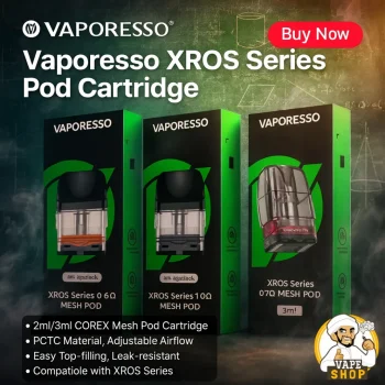Vaporesso XROS Series Pod Cartridge 4pcs Pack Replacement Pods in Dubai UAE