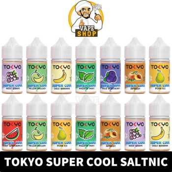TOKYO Super Cool Salt Nicotine 30ml Vape Juice 35mg and 50mg E-Liquid in Dubai, UAE