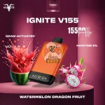 IGNITE V155 15500puffs Disposable Vape Ultra Slim Pod Kit in the UAE