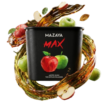 Mazaya Max Double Apples Shisha Tobacco 250g in Dubai