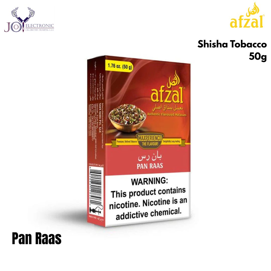 Afzal Shisha Tobacco 50g in Dubai